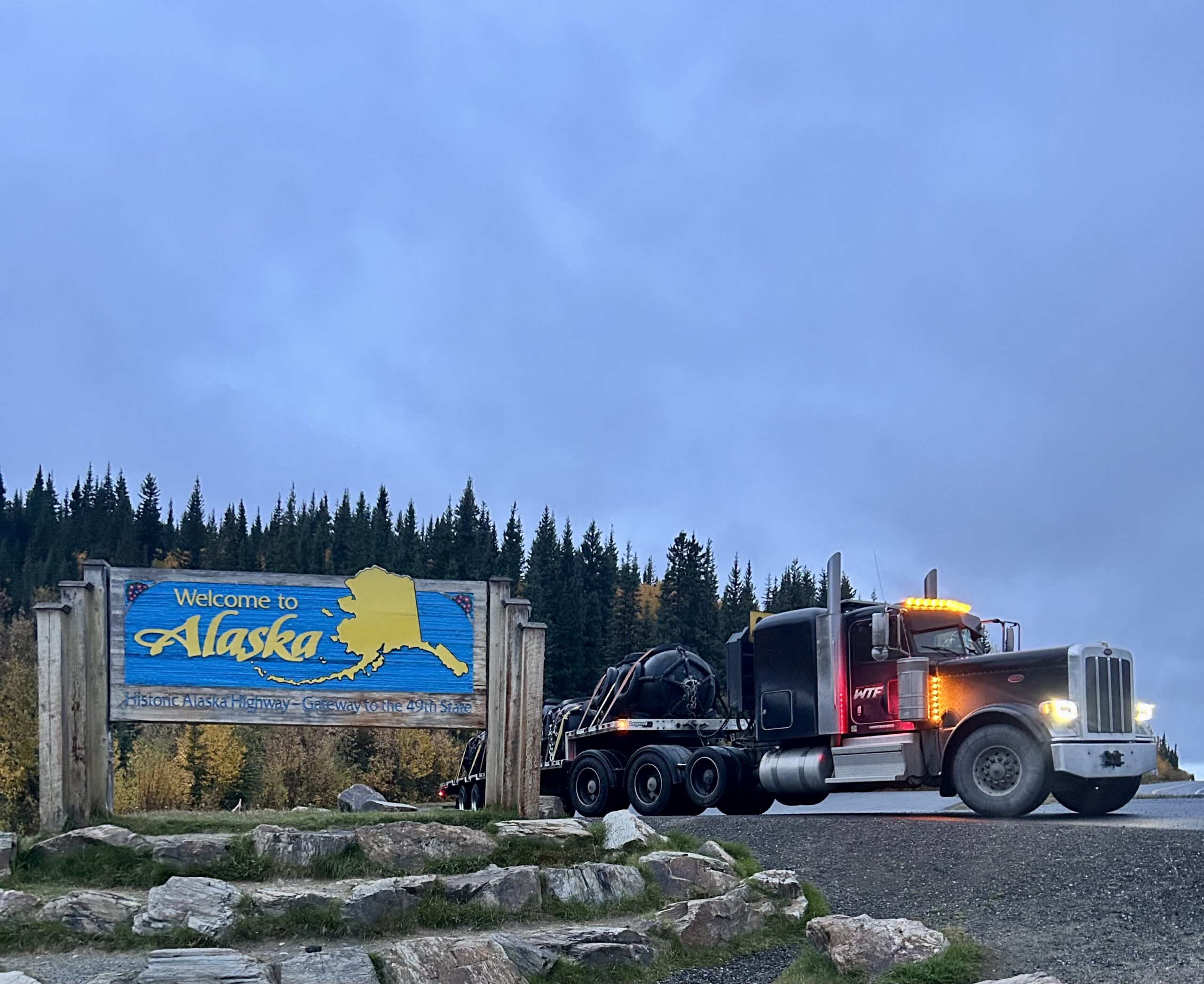 Expedited Freight to Alaska, Prudhoe Bay.